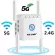 5G Wifi Repeater Wifi Extender 2.4G 5G Amplifier 5 GHz Router Wifi Booster 4 Anttennas WiFi Signal Extended to Smart Home Devices