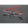 โลหะผสม Tr90 วัดยืดหยุ่นแว่นกรอบเบาสั่งทำพิเศษเลนส์แว่นตาสายตาสั้น -1 ถึง -6