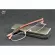 Silicone nose pads prevents stainless steel stainless steel, women, glasses, pink, black +1 +1.5 +2 to +6.