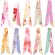 95*5cm Japanse Pattern Printing Twilly Silk Scarf Floral Design Long Small Head Scarves Bag Ribbons Kerchief