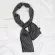 Women Bag Decoration Long Stripe Neck Tie Headband Narrow Thin Satin Hair Necerchief Skinny Small Silk Scarf