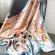 Luxury Leopard Print Silk Satin Scarf for Women Small Shawls Kerchief Neck Scarves FMALE 70*70cm Head Scarfs for Ladies