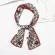 New Elegant Floral Silk Long Scarf Hair Tie Band Small Women Neckerchief
