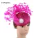 Nice 4-layer Sinamay Feather Women Fascinators Hat Vintage Cocktail Church Headpiece Elegant Ladies Wedding Fedora Hats Headband