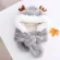 Cute Rabbit 'S Fur Femed Horn Scarf Hat Winter Protector Korean Warm Thickhats Party Hat HiP-Hop Hat