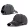 Women Cap Summer Outdoor Sports Sunscreen Solid Hat Ponytail Mesy Buns Trucker Plain Visor Cap Ju6