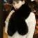 Women Soft Faux FUX FUX FUR Scarf Collar Winter Thicken Warm Fluffy Furry Scarves Good Quality Dress Accessories 110*15 CM