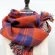 Korean Ins Double Plaid Cashmere Scarf For Women In Winter Long And Thick Warm Shawl For Lovers Necktie Man