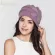 Charles Perra Women Knitted Hats Winter Thicken Double Layer Elegant Casual Rabbit Hair Blend Women's Hat Beanies D304