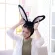 Funny Bunny Ears Hood Hat Rabbit Eastern Cosplay Costume Headwear Props