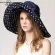 Bingyuanhaoxuan Quality Lady Sun Cap Women Folded Wide Brim Knit Hat Large Sunhat