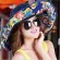 Bingyuanhaoxuan Quality Lady Sun Cap Women Folded Wide Brim Knit Hat Large Sunhat
