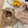 Japanese Cute Cartoon Bear Ear Cap Hat Lamb Plush Cap Warm Thickened Ear Protection With Warm Mask For Girl