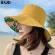 Flower Print Double-sided Sun Hats Wide Brim Foldable Women Summer Anti-uv Panama Floppy Beach Hat Sunscreen Female Cap