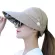 Summer Beach Women Sun Hats Protection Pearl Packable Sun Visor Hat with Big Heads Wide Brim FeMale Cap Hot