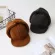 Missky Women Hats Korean Style All Matching Thickened Baseball Cute Protection Plush Warm Hat for Autumn Winter