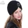Welrog Crystal Turban Skullies Hats Solid Wool Knating Iron Floral Warm Caps Autumn Winter Turban Hats