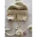 Women's Stylish Winter Knit Warm Thick Soft Lady Crochet Wool Knitted Beret Ski Ball Cap Baggy Solid Hat Skullies Hat Cap
