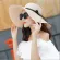 Product Straw Hats Ma'am Leisure Go on a Journey Bow Straw Hat Outdoors on Vacation Will Eaves Sun Hat Beach Hat