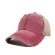 Dad Hat Spot Women's Hat Horsetail Baseball Net Cap With Hole Opening Pure-color Open-leakage Braided Sun