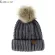 KANCOOLD Women Girls Keep Winter Casual Knitted Hat Wool Heming Hat Ski Hat Men and Women Casual Outwear High Quality