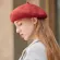 Parent-child Berets Winter Cheap 100% Wool Solid Color Beret Caps Female Bonnet Women Caps Lady  Children Warm Hats