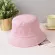 Black White Solid Bucket Hat Bob Caps Hop Gorros Men Women Summer Cap Beach Sun Fishing Boonie Hat