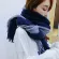 Drop Winter Warm Scarf Women's Scarf With Long Tassels For The Scarf Men's Knitted Wool Yarn Of The Young People