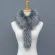 New Women Faux Fur Collar Scarf Winter Warm Imitation Raccoon Fur Scarf Shawls Wool Pashmina Blanket Scarfs