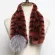Russian Women Genuine Knitted Rex Rabbit Fur Scarfs Real Rex Rabbit Fur Scarf Winter Warm 100%Natural Fur Scarves