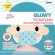Glowy Mask Prevents small dust, PM 2.5, 3D, 3 -layered pleated, designed to match the face, easy to breathe, not stuffy.