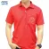 Chinese polo shirt The more red, the more you wear, the more the Spun Polyester fabric.