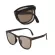 Sunglasses, glasses, fashion, foldable, UV light, rounded, portable, easy to use, can be used for all genders, no boxes