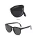 Sunglasses, glasses, fashion, foldable, UV light, rounded, portable, easy to use, can be used for all genders, no boxes