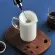 LAHOME เครื่องตีฟองนมกาแฟแบบใช้มือถือ 3-Speed USB ชาร์จไฟฟ้าที่ตีไข่ เครื่องตีไข่ EW-071