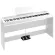 KORG® B1SP เปียโนไฟฟ้า เปียโนดิจิตอล 88 คีย์ สีขาว+ พร้อมขาตั้งและแป้นเหยียบ 88 Keys Digital Piano with Stand & Pedal ** ประกันศูนย์ 1 ปี **