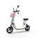 Yidi CC 10Ah, 2 -wheeled electric scooter, compact size, with children's seats, can be removed, electric bikes