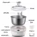 【Thai manual】 LAHOME BEAR 5L HMJ-A50B1 Powder Massage Flour Electric powder mixer with 304 bowls, stainless steel, noodle maker