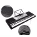 MK Electric keyboard 61 MK-829 keyboard with USB + free adapter and notefactors, Music Arms MK-829