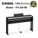 Casio Piano Privia PX-S3100 with a stand and chair