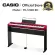CASIO Privia Privia PX-S1100 with a stand and black chair, red, white