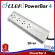 CLEF Audio PurePower 4 and Powerbar 4+ power plug plugs, 2 meters long power filter, supports a maximum power of 3,450 watts, not falling, not pulling.