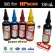 น้ำหมึกเติม 4แถม1 มีครบทุกยี่ห้อ เติมได้ทุกรุ่น SLOVENT 100 ml. INKJET REFILL For CANON  EPSON  HP  BROTHER