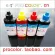 Bc-345 Bc-346 Ciss Dye Ink Refill Kit For Canon Bc 345 346 Pixus Ts3130s Ts3130 Ts203 Tr4530 Tr 4530 Ts 203 3130s 3130 Printer