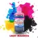 น้ำหมึกเติม Ink jet ยี่ห้อ EZZYJET Premium For EPSON ปริมาณ 100ml.