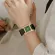 Siying watches Rhinestone Women Watch Watch Clock Strap atmosphere Green Watch