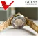 GUESS นาฬิกาข้อมือรุ่น QUATTRO CLEAR GW0300L2 สีทอง ของแท้รับประกัน CMG 2 ปี สินค้าใหม่ของแท้