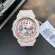 Baby-G Women's Women Casio Baby-G Pink Dial Beige BGA-150CP BGA-150CP-4B BGA-150CP-4A