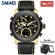 SMAEL 2019 นาฬิกาสปอร์ตแฟชั่นสำหรับผู้ชายสายหนังคู่แสดงผลกันน้ำโครโนกราฟนาฬิกาปลุกควอตซ์ผู้ชายนาฬิกา 1426