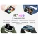 M7MINI 41mm Heart Rate Sleep IP68 Bluetooth Bluetooth Bluetooth Watch Original for Men and Women